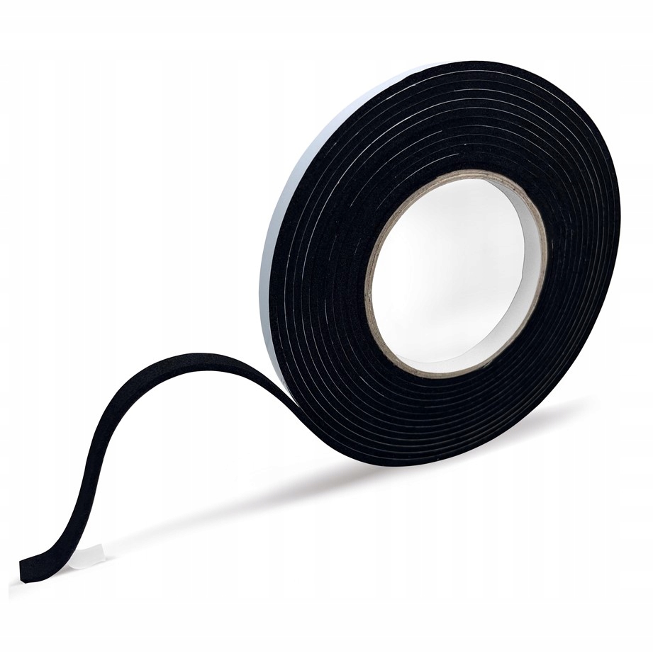 

Uszczelka okienna samoprzylepna gr.3mm 1cm/5mb