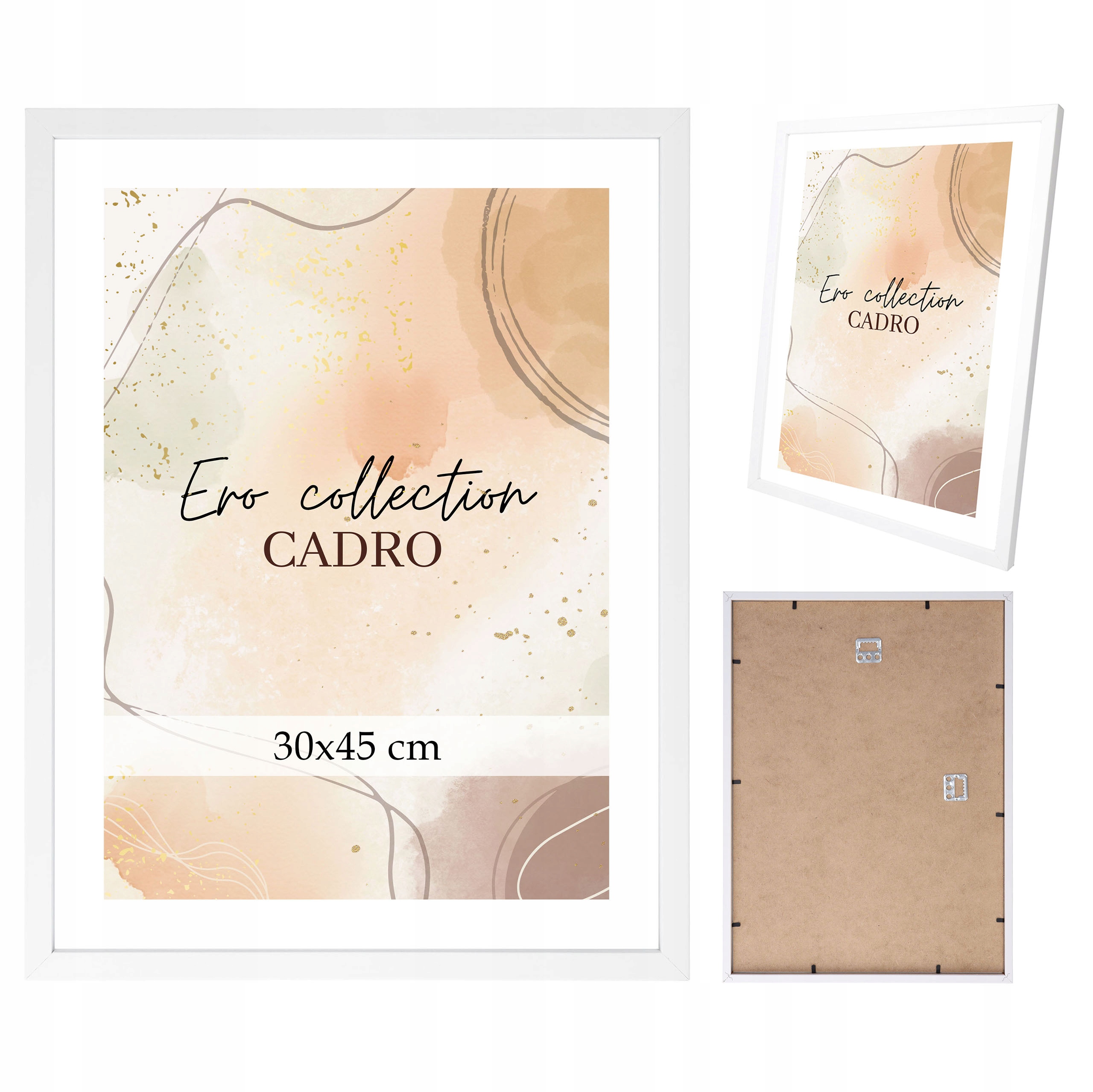 

Ramka na zdjęcia 30x45 ramki biała rama foto