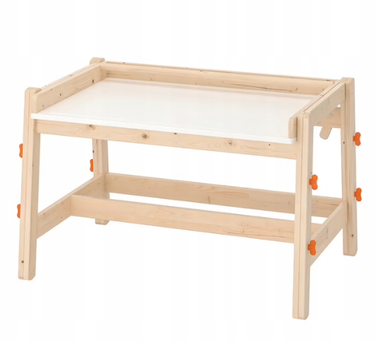 IKEA FLISAT Biurko dla dziecka, regulowane