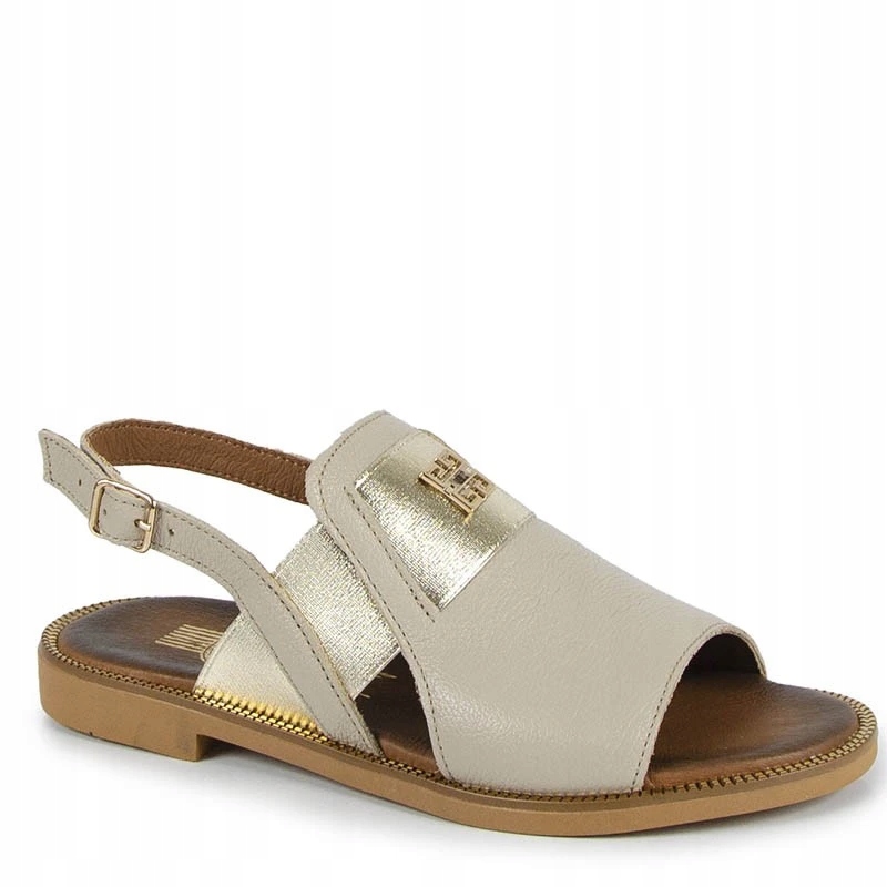 Lemar 40385 Béžové Kožené Sandály 36