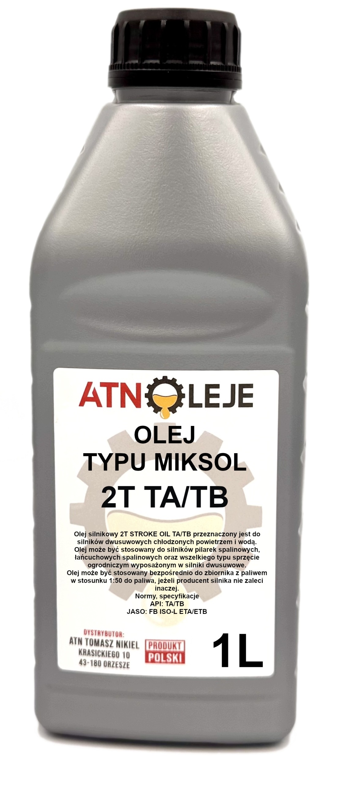 Olej Typu Miksol 2T Ta/tb 1L mixol Do Paliwa