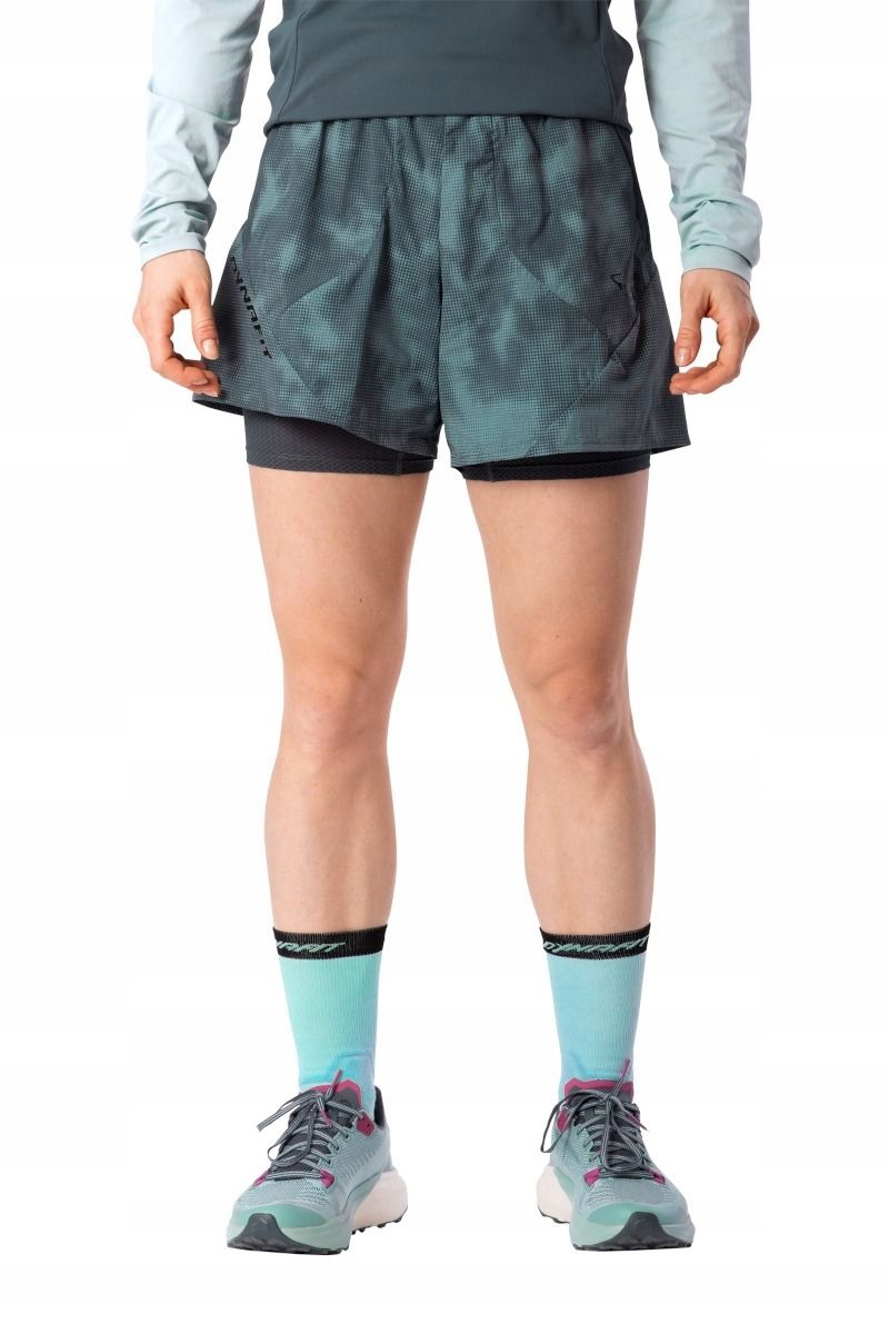 Kraťasy běžecké kraťasy Dynafit Trail Reflective 2In1 Shorts Women M