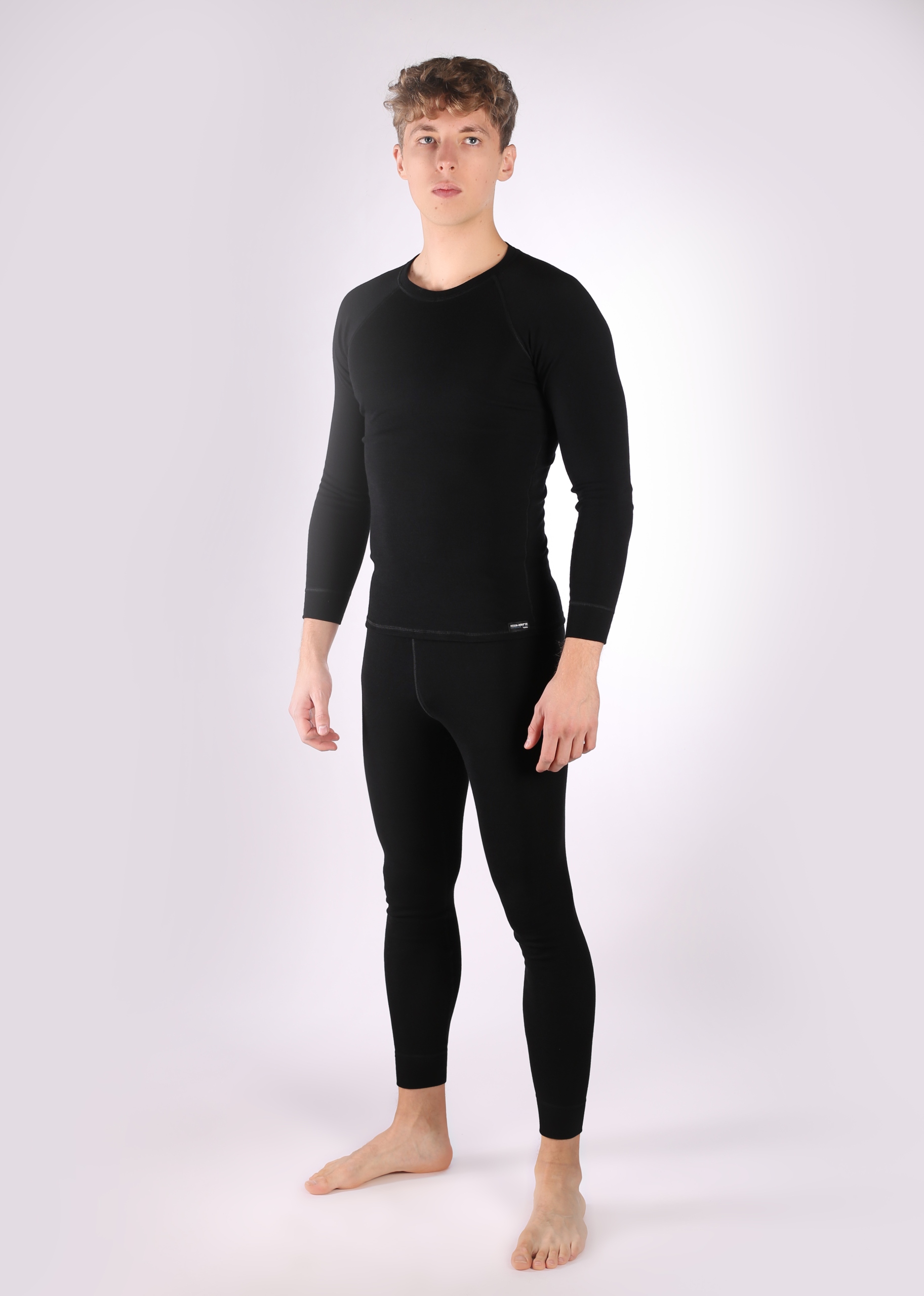 Getry termoaktywne NZ męskie z wełny merino czarny XL Kolekcja NZ