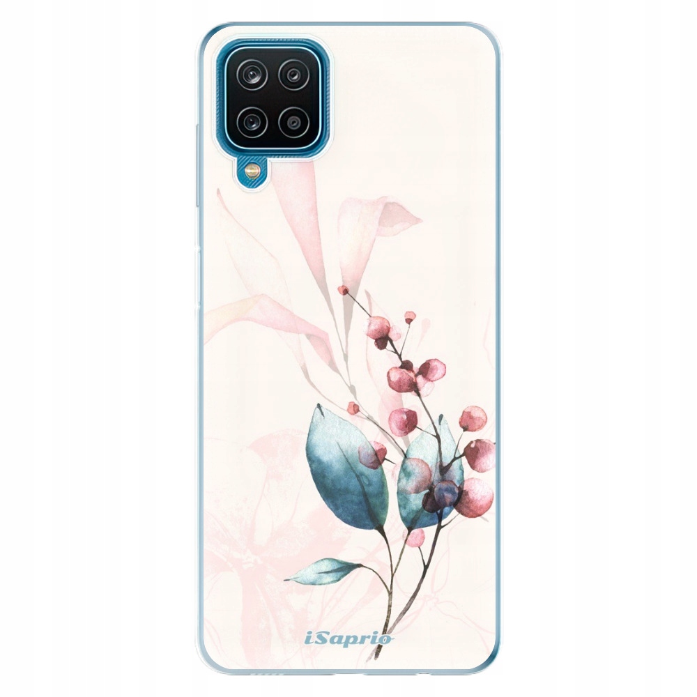 Silikonowe etui iSaprio Flower Art 02 do Samsung Galaxy A12