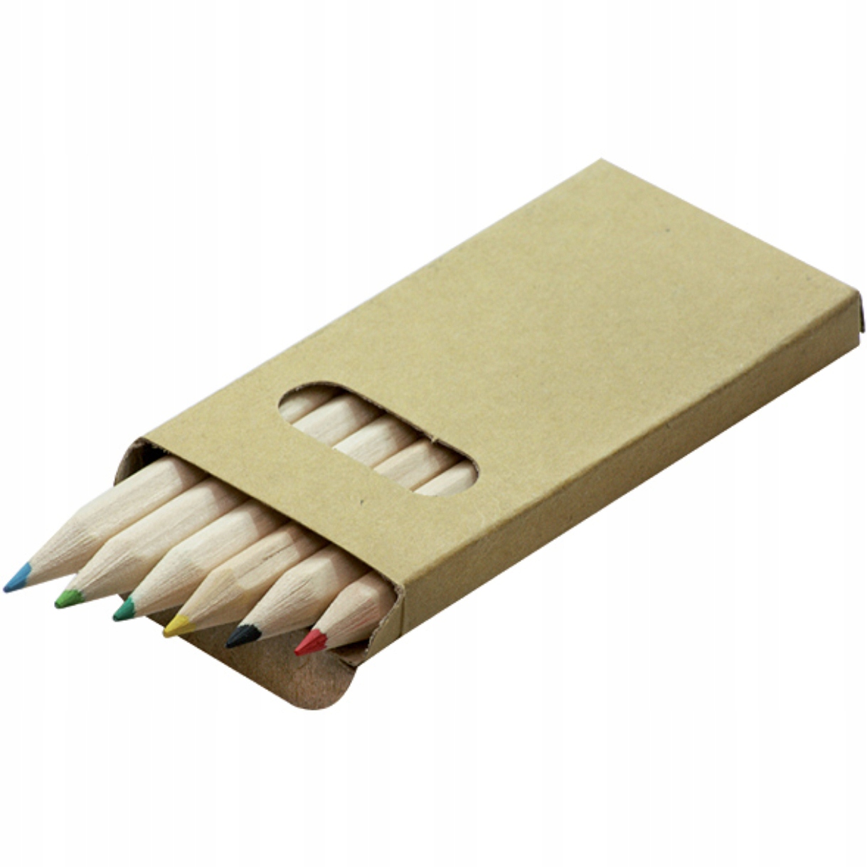 

Kredki Ołówkowe zestaw 6 Sztuk kolorów W Pudełku