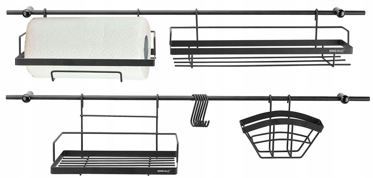 Reling do kuchni z haczykami Kod producenta KH1498