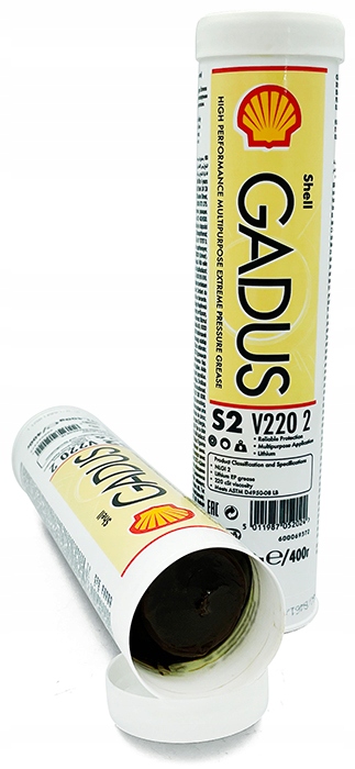 SHELL GADUS S2 V220 EP2 12x 400G SMAR DO ŁOŻYSK Producent Shell