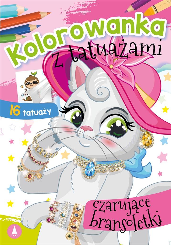 

Kolorowanka z tatuażami Czarujące bransoletki