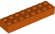 

Lego 3007 Klocek 2x8 pomarańczowy ciemny Nowy (5g)