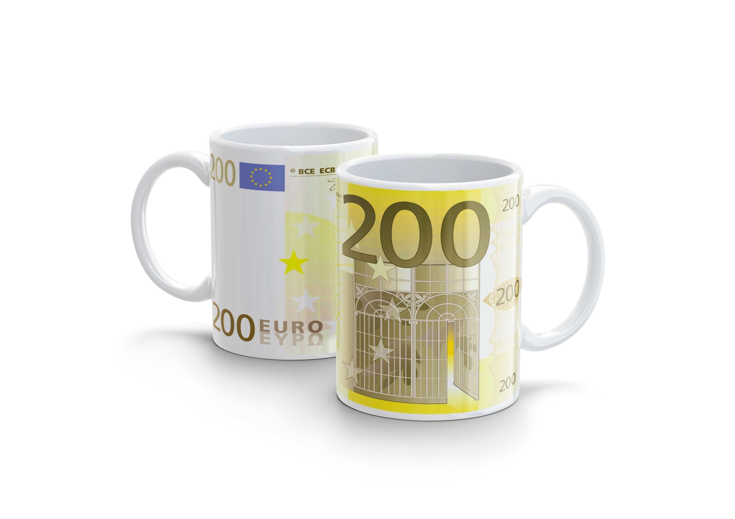 

Kubek Dolary Złotówki Euro Pieniądze 200 Euro