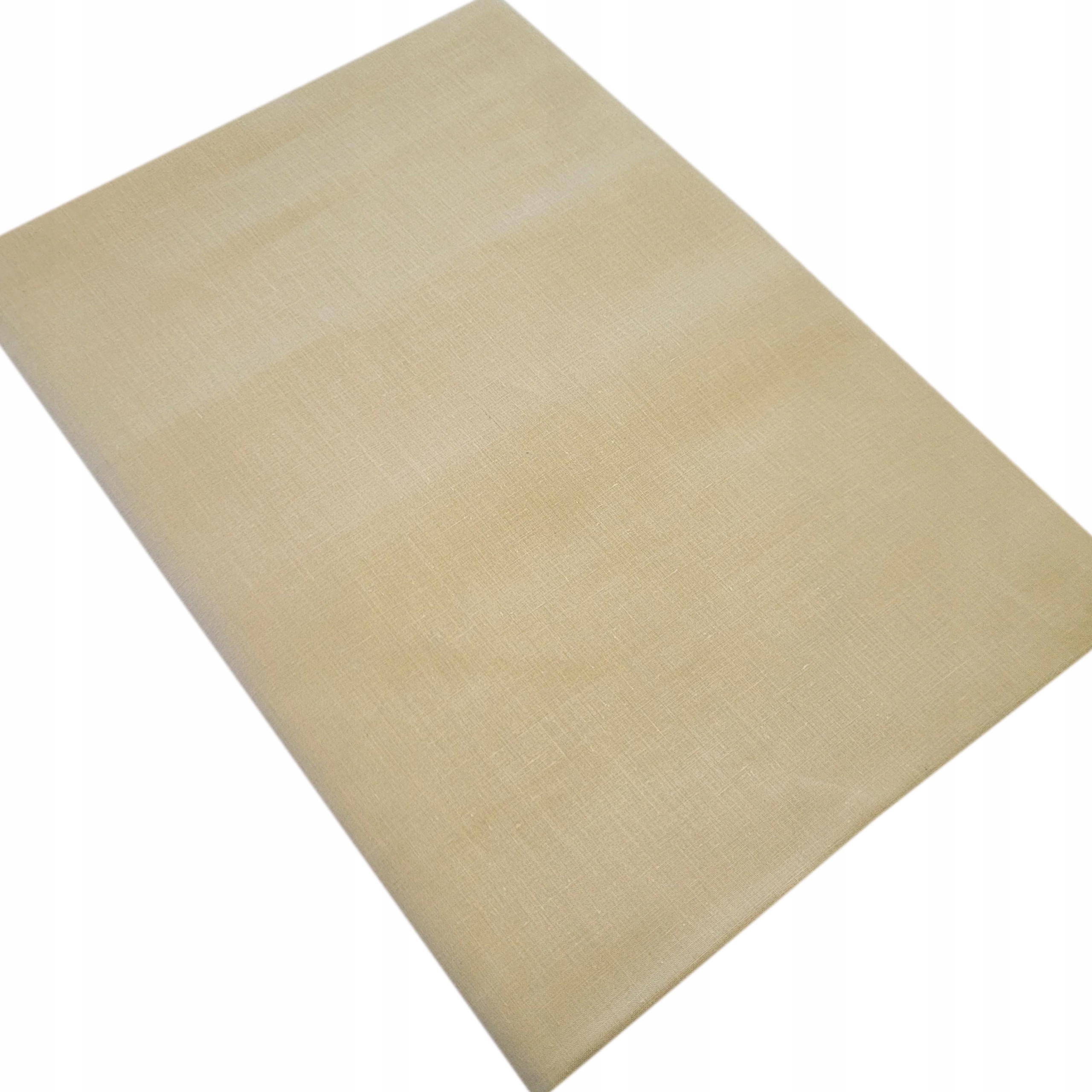 

Ciepły Beż Prześcieradło Bawełna 180x200 Bez Gumki