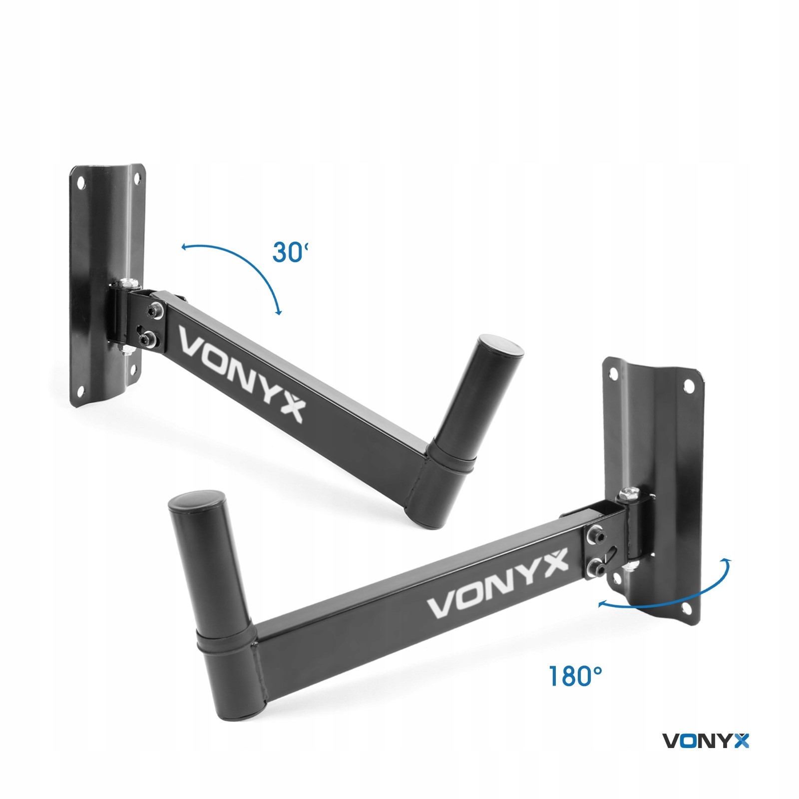 2x STATYW kolumnowy ŚCIENNY Vonyx WMS-02 do 25kg Odległość od ściany 390 mm