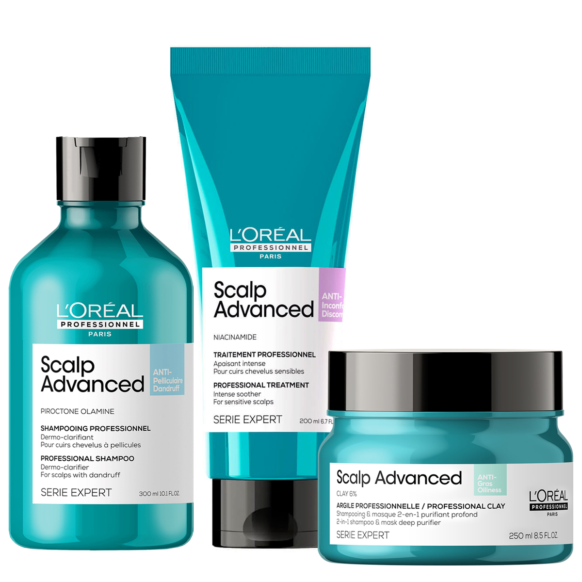LOreal Scalp Advanced sada pro redukci lupů