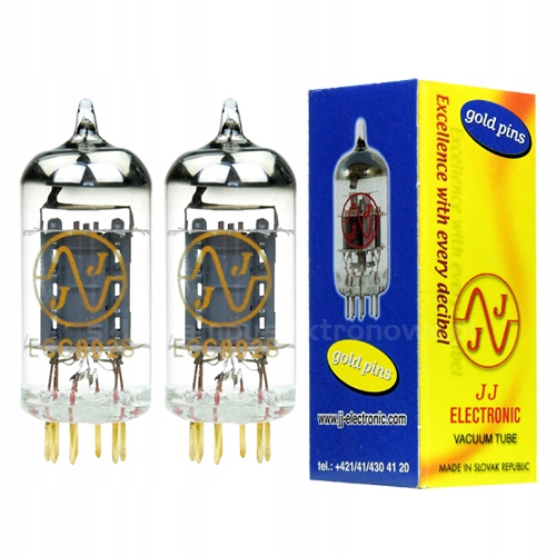 ECC802S 12AU7 JJ-Electronic Gold – vybraný pár