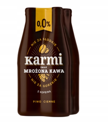 Levně Karmi Ledová káva Pivo 24x400 ml láhev