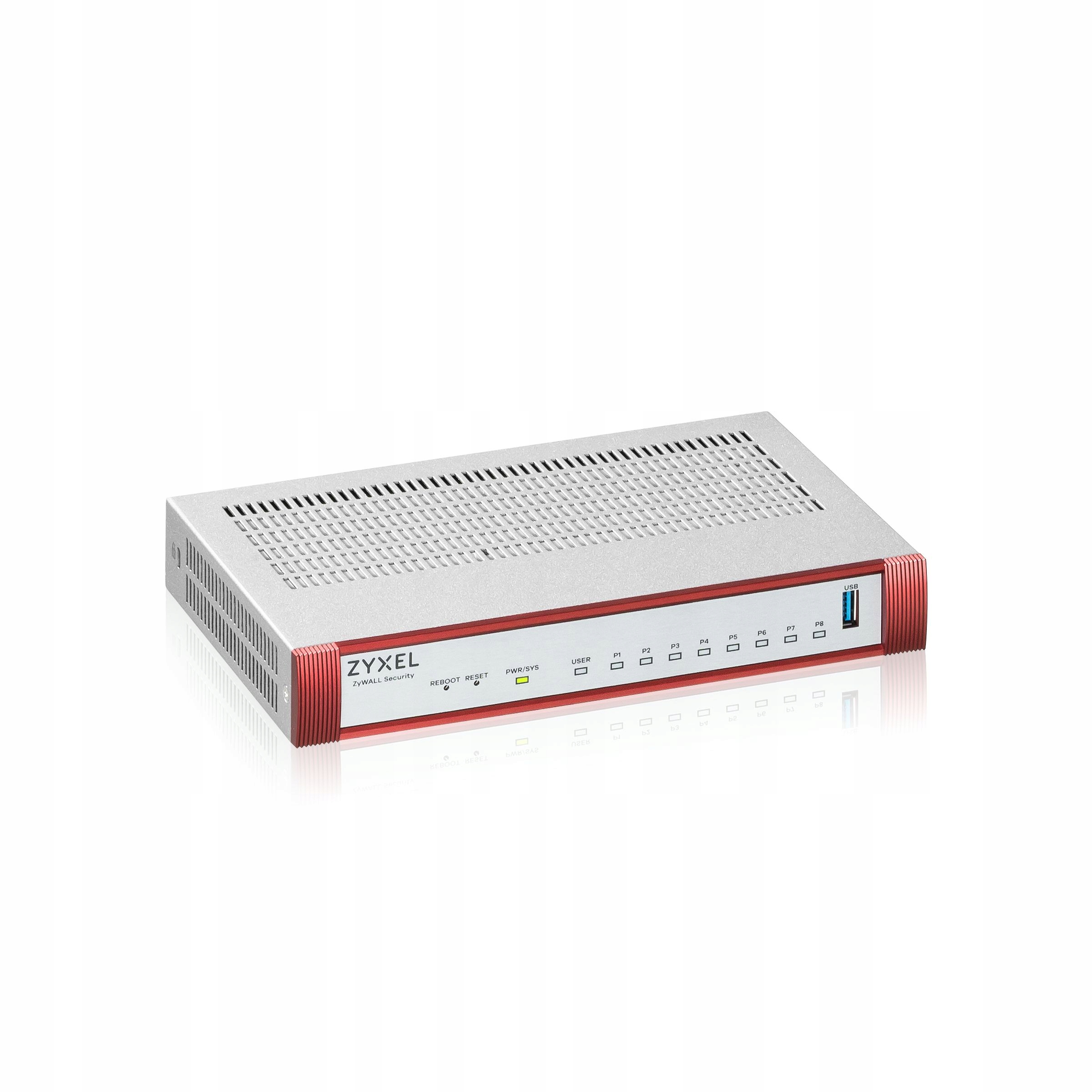 Zyxel Usg FLEX100 H Series, 8 Gigabit user-definable ports, 1*USB…