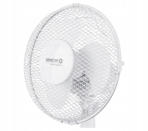 WENTYLATOR WIATRAK BIURKOWY DOMOWY STOŁOWY SENCOR Model SFE 2327WH