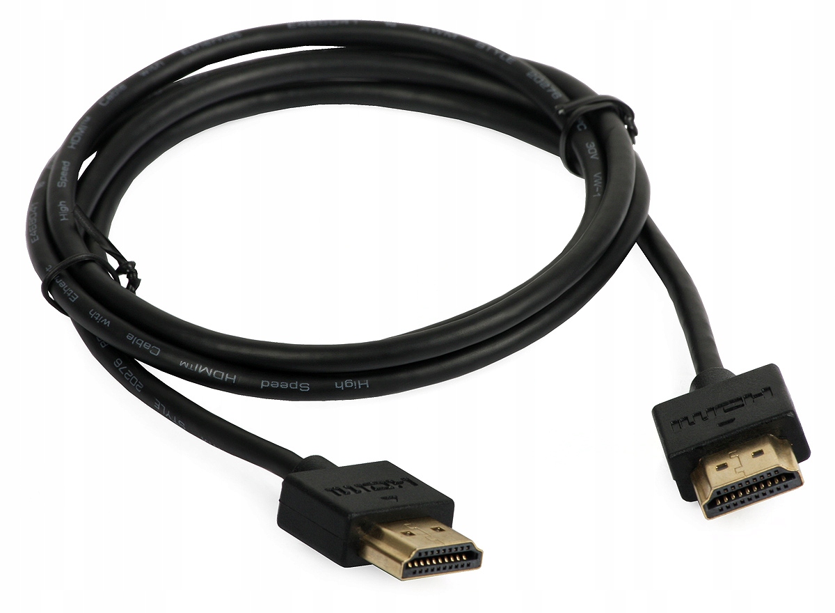 

Przewód Hdmi Signal 1m v 1.4 Hd 3D 4K Slim