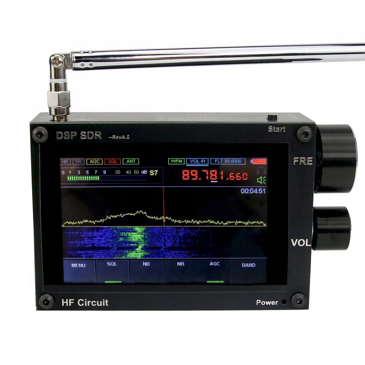 DSP SDRラジオ　新品未使用 Malahit DSP SDR ラジオ 1.10C ソフトウェア無線受信機