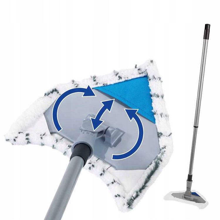 

Myjka Z Mikrofibry x3 Mop Z Rączką 57cm