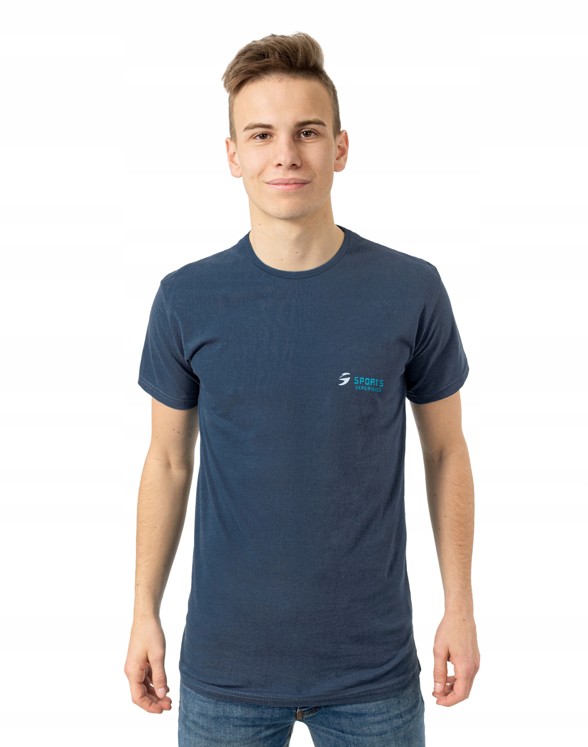 

Duży Podkoszulek Koszulka T-shirt Męski 031-3 5XL