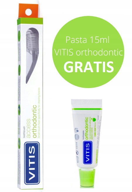 

Vitis Szczoteczka Ortodontyczna Access +Pasta 15ml