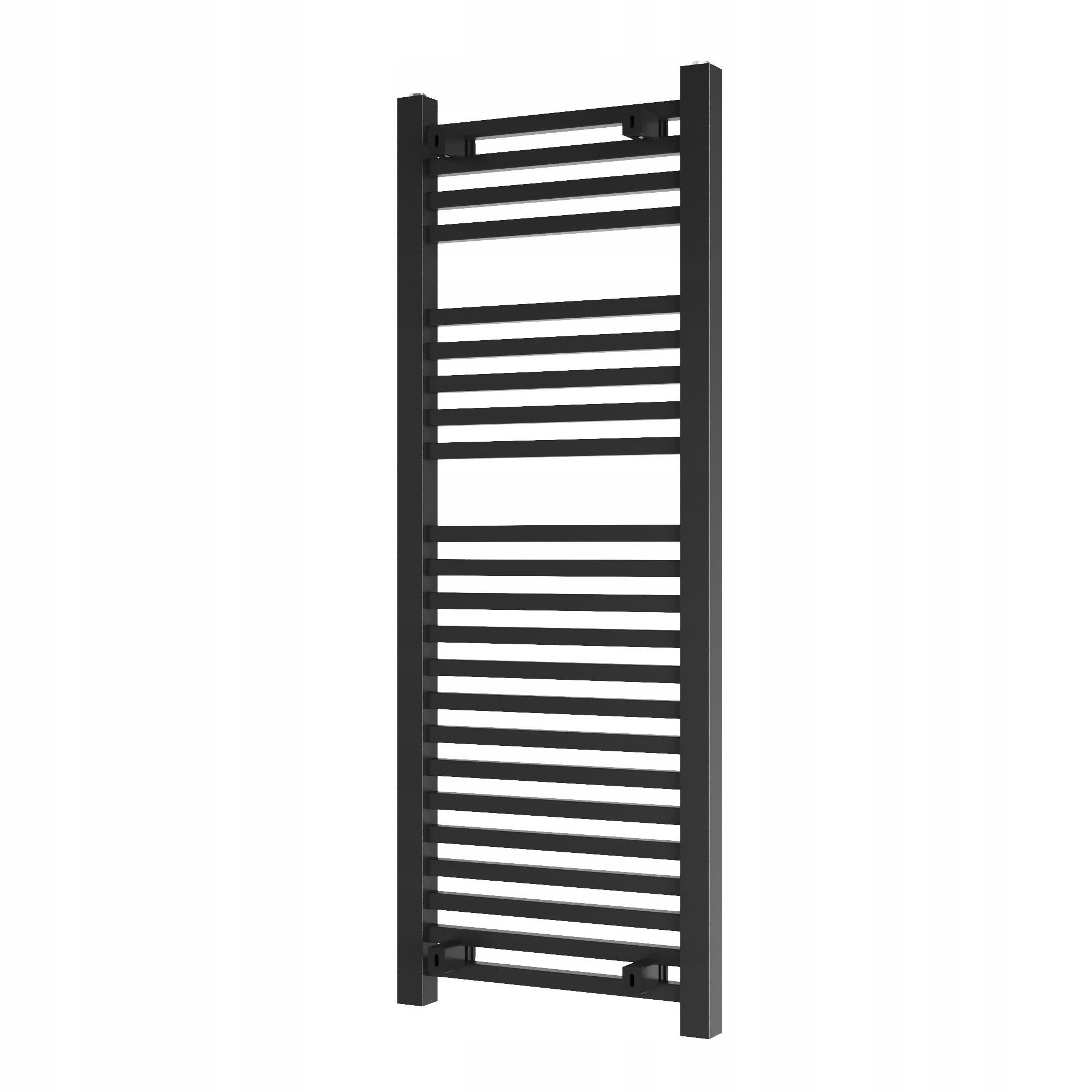 Kúpeľňový Ohrievač Čierny Drabinkový 120x45 cm Bergen Kaloryfer Moderný