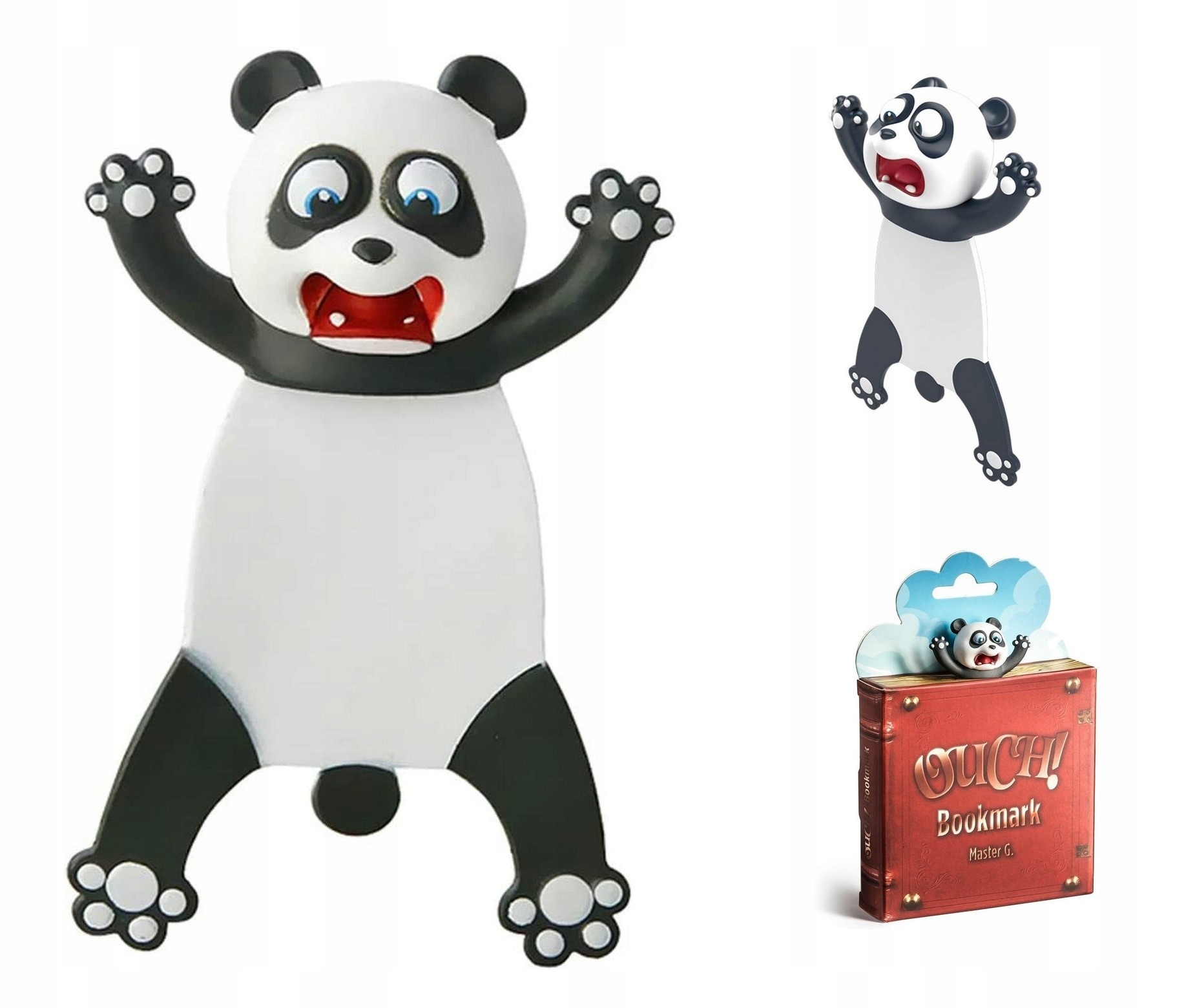 Záložka do 3D knihy Panda dárek pro dítě