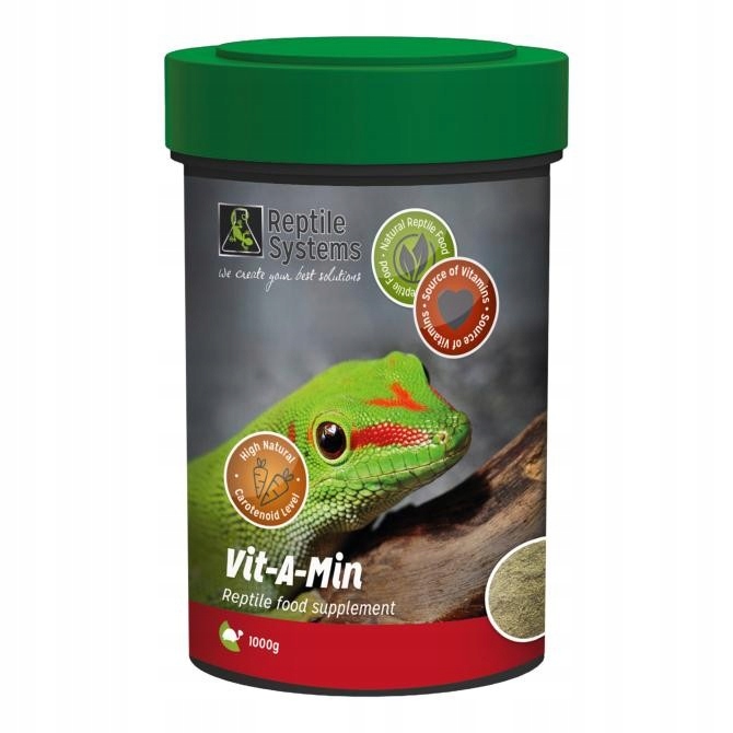 Levně Reptile Systems Vit A Min Calcium a Vitamíny 1000g