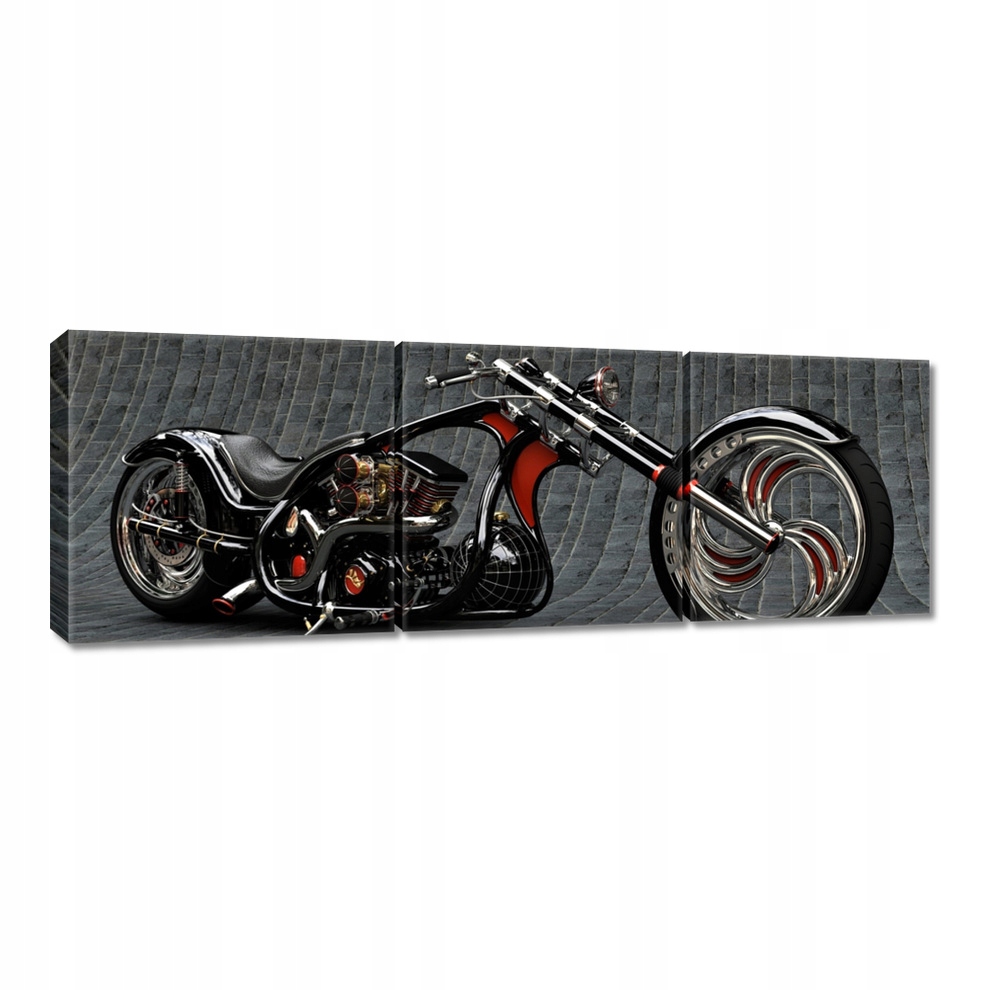 

Obrazy 120x40 Chopper Motocykl Motor