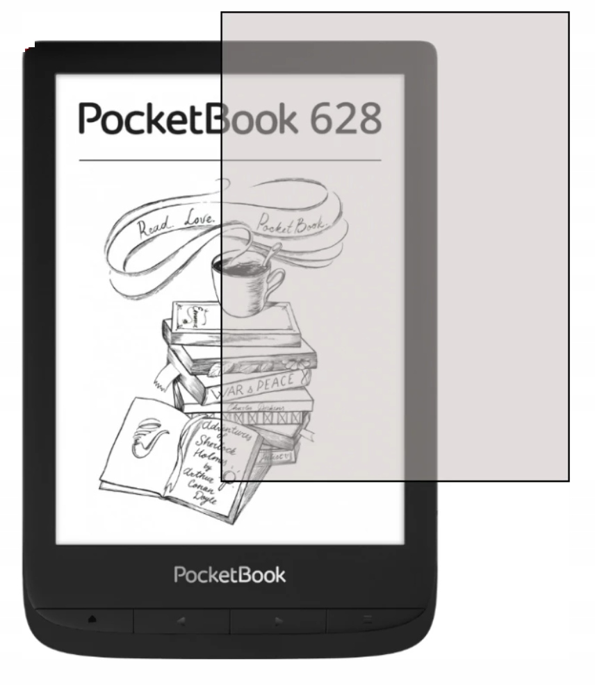 

Szkło Hartowane do PocketBook Pb 628 Touch Lux 4/5