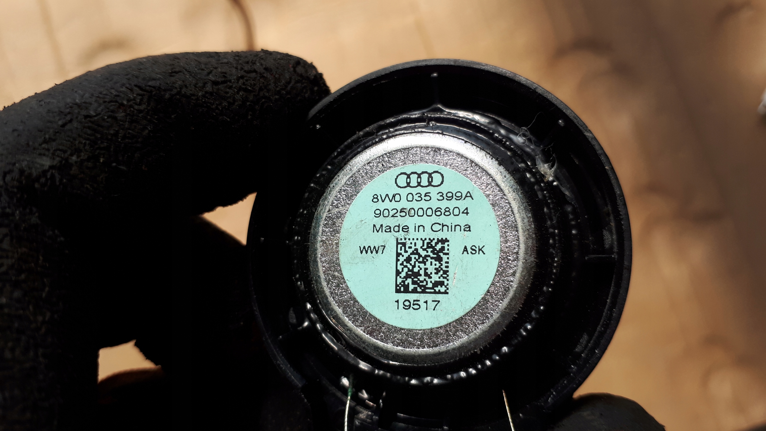 S4 B9 A4 8W speaker bang OLUFSEN 8W0035399A A5 8W