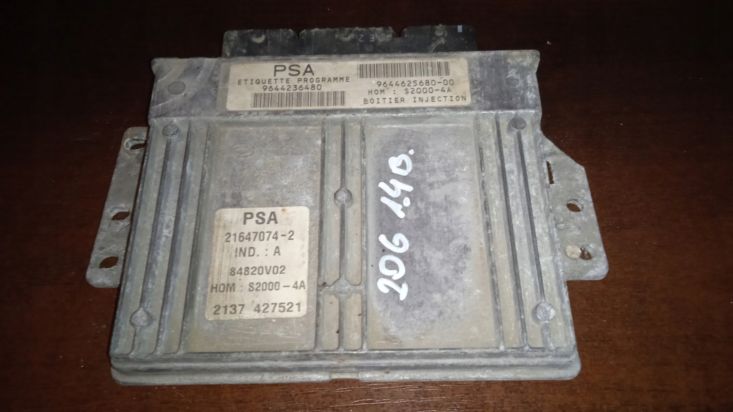 KOMPUTER PEUGEOT 206 9644236480