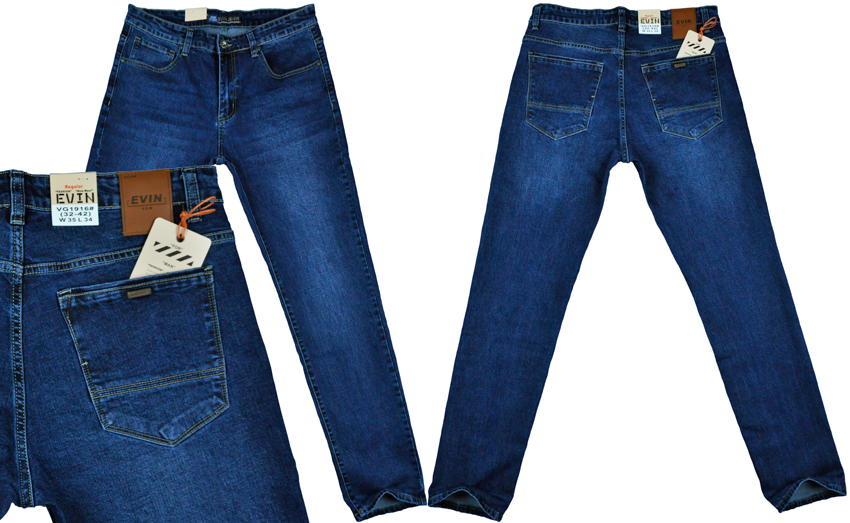 

Spodnie męskie dżinsowe jeans Evin VG1916 98/37