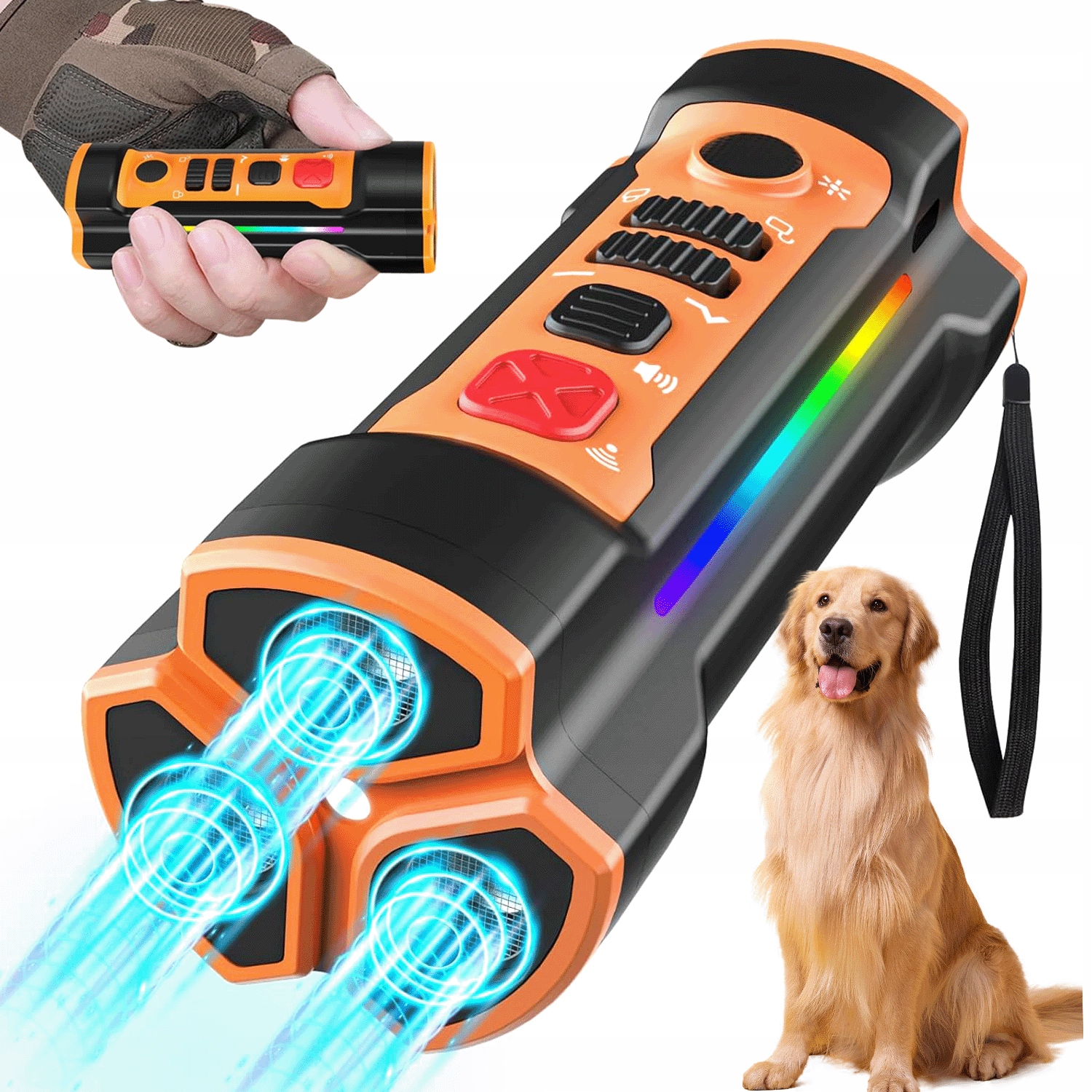 Levně Zařízení Pro Kontrolu Chování Psa, Ultrazvuk Zabraňující Štěkání