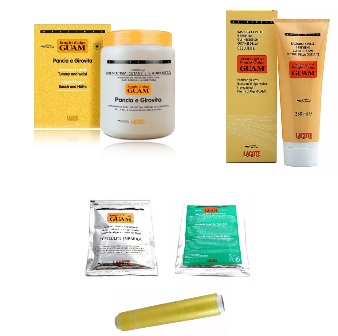 Guam Zeštíhlující břicho 1 kg gel 250 ml