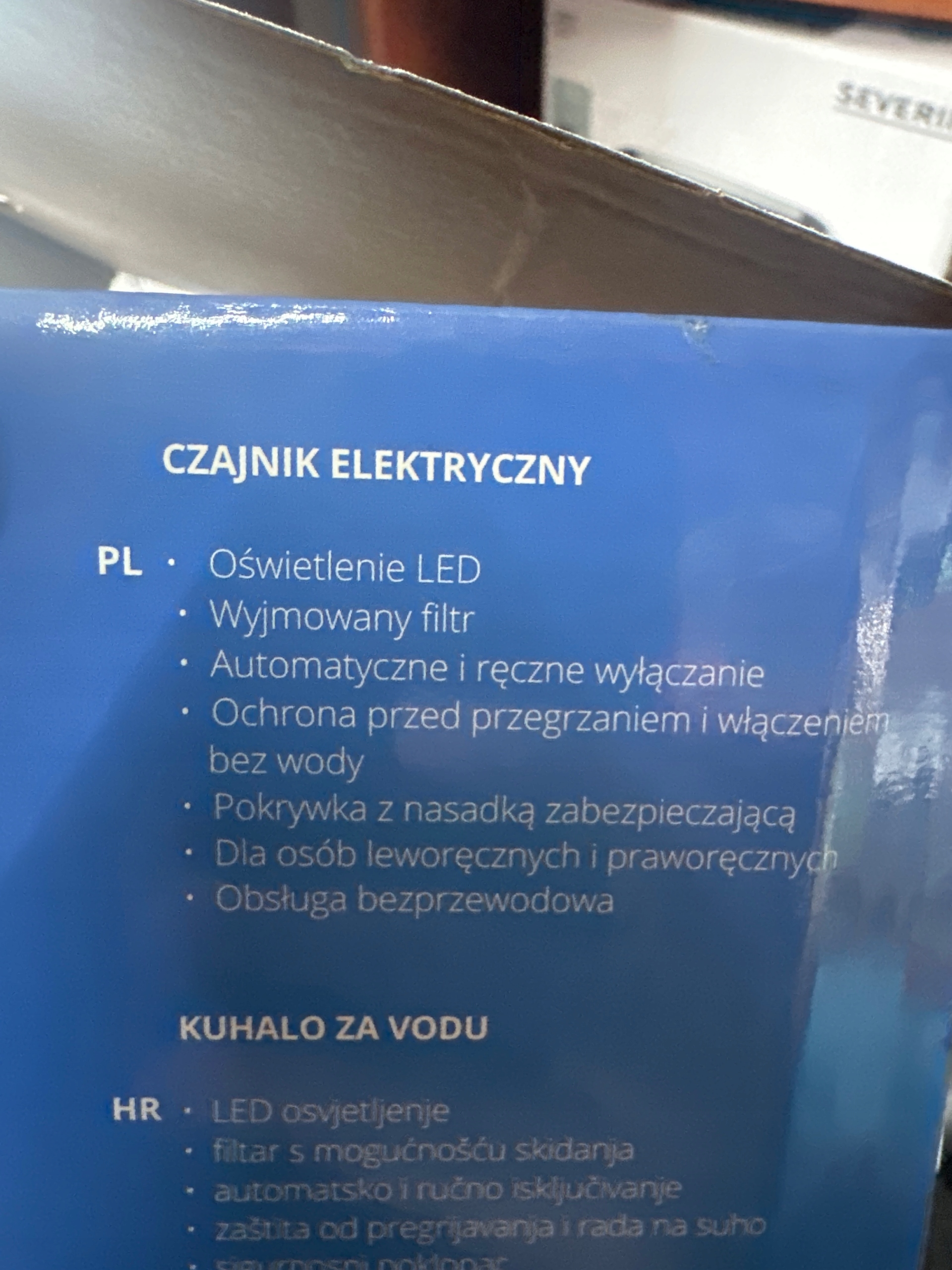 Lentz czajnik elektryczny 1,7L Marka inna