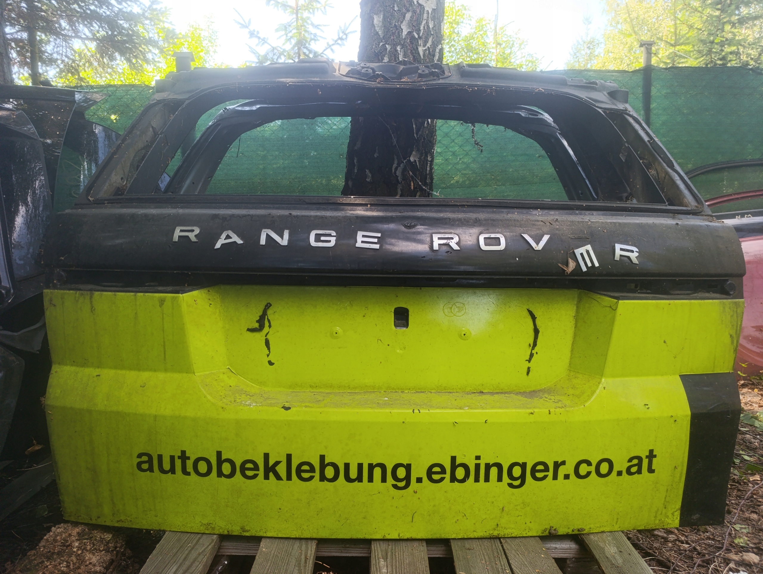 trunk door boot rear part RANGE ROVER SPORT II