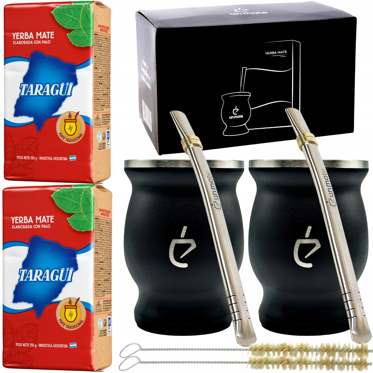 Yerba mate Zestaw Startowy dla Dwojga Un Mate