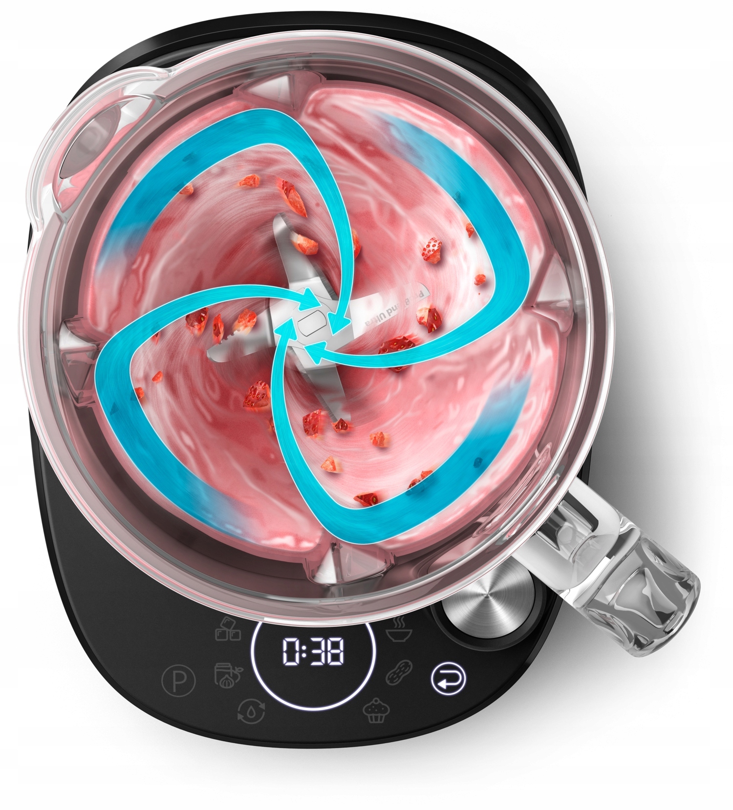 PHILIPS Blender Wysokiej Mocy 7000 ProBlend Ultra 1500W 2L Szkło App — miniatura 16
