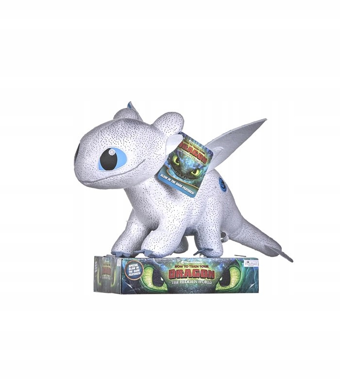 

Jak Wytresować Smoka Pluszowa Biała Furia Świecąca