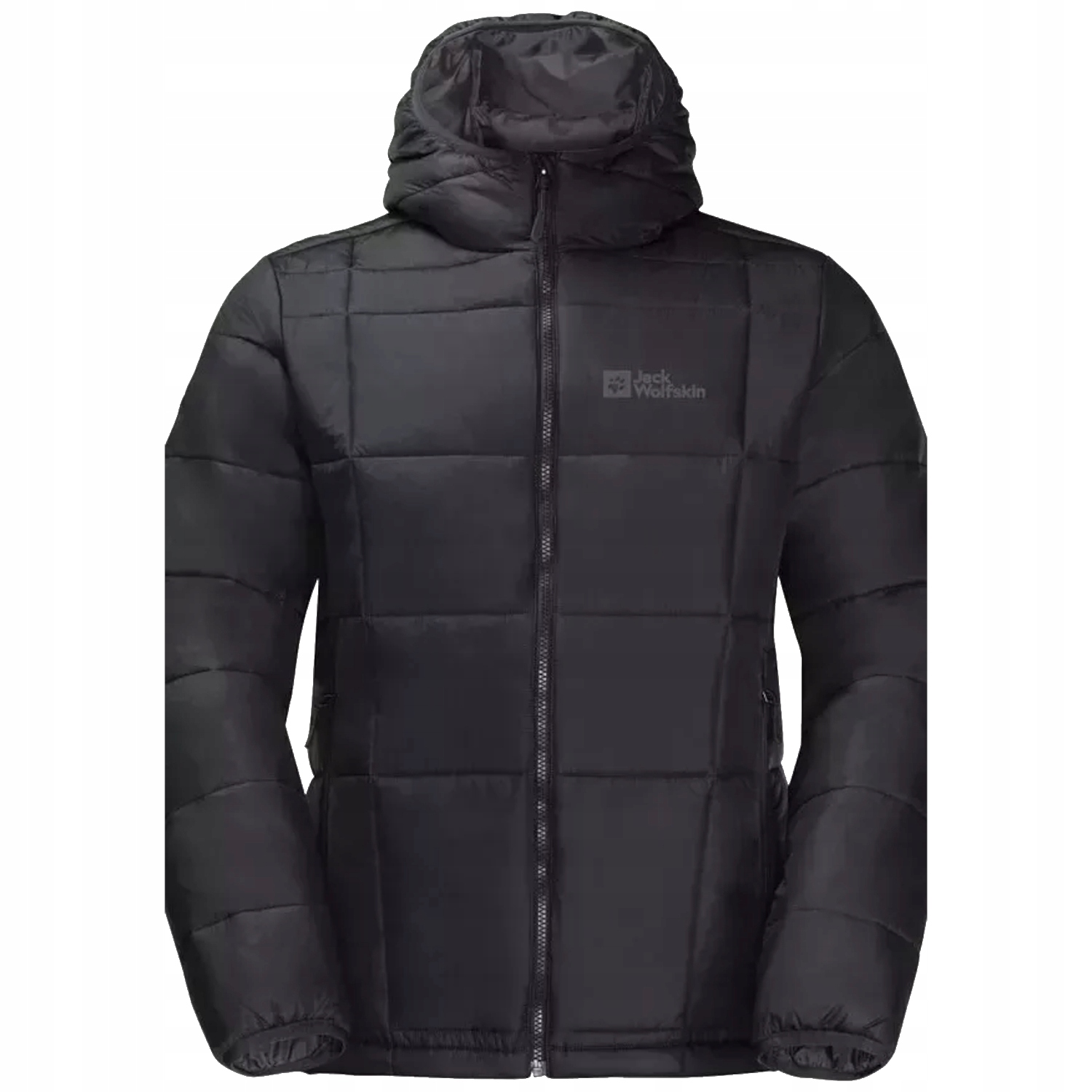 Jack Wolfskin Bergland Ins Hoody M [L] Pánská bunda Polyester Černá