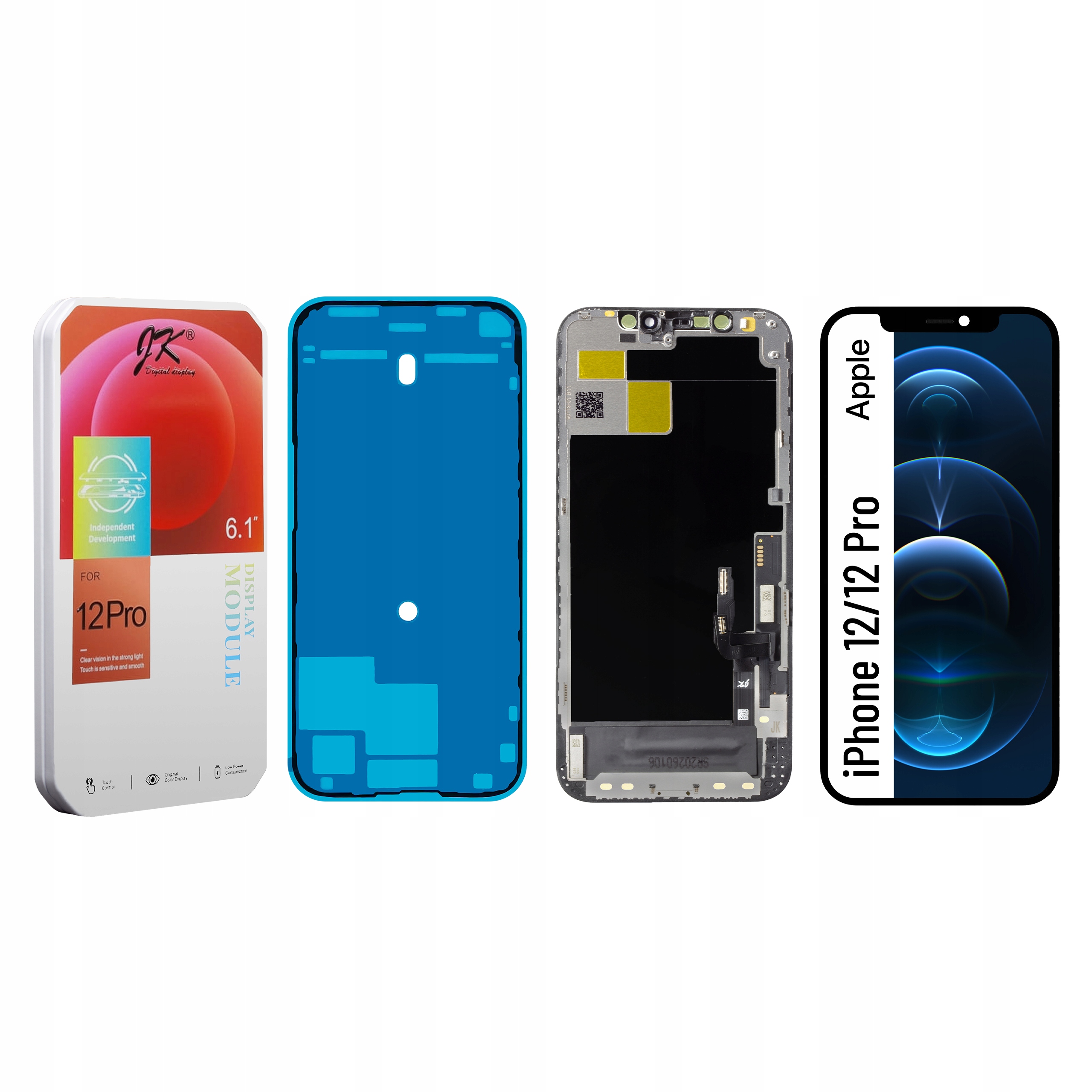 Displej pro Apple iPhone 12, 12 Pro Incell Jk Display Panel LCD