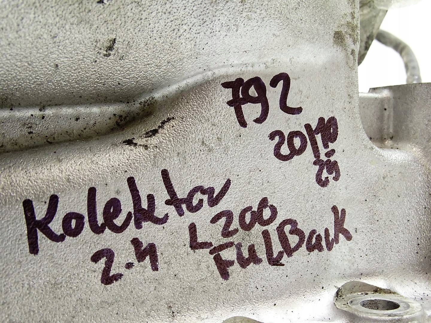 intake manifold DOLOTOWY FIAT FULLBACK L200 V 2.4 D