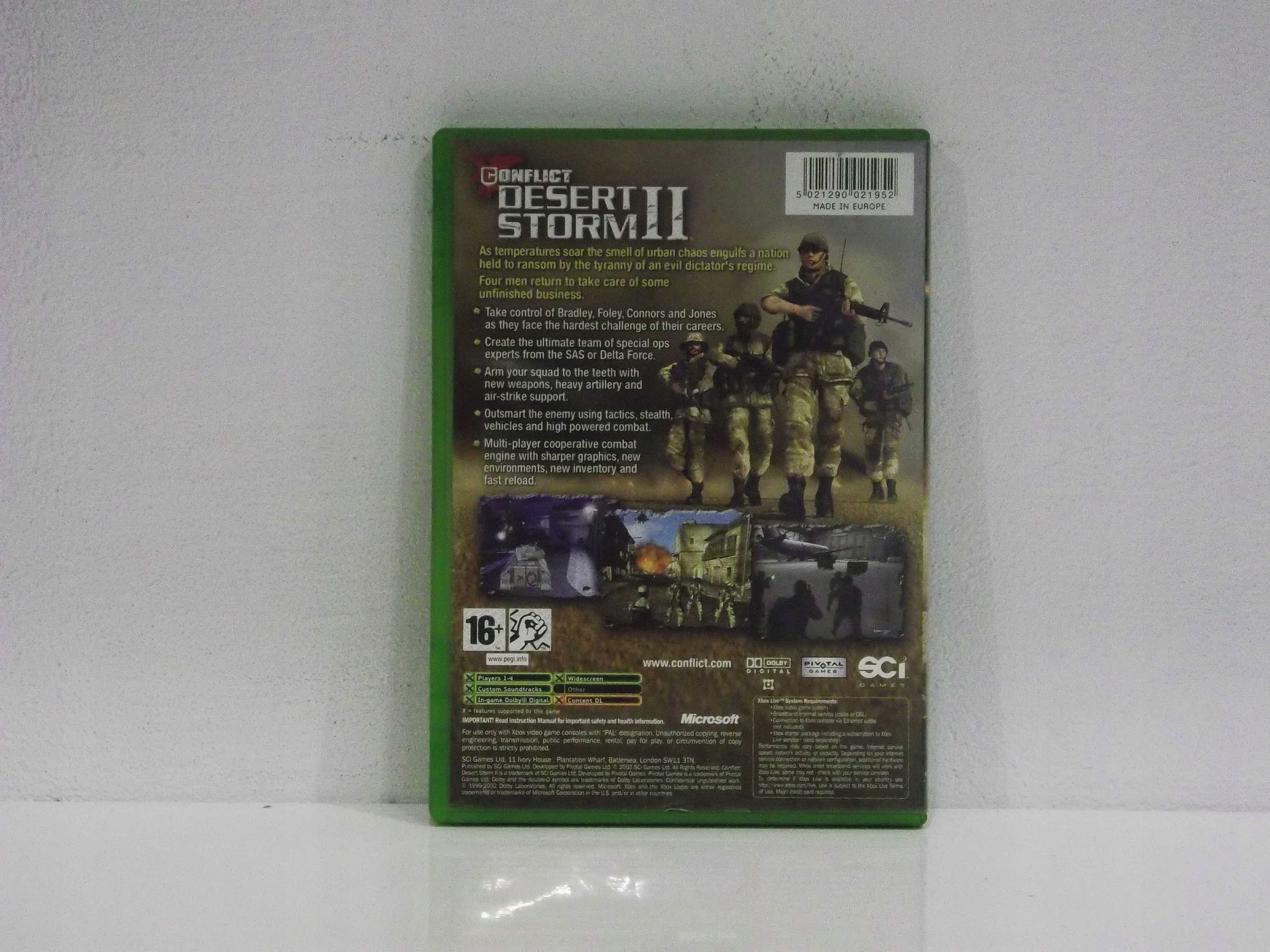 CONFLICT DESERT STORM II XBOX Tematyka role playing (RPG)
