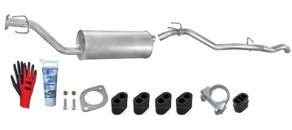 Opel Frontera A 2.0i 4x4 Swb 2330mm 2D 85kW (1992-1995) Tlumič Trubka bonus