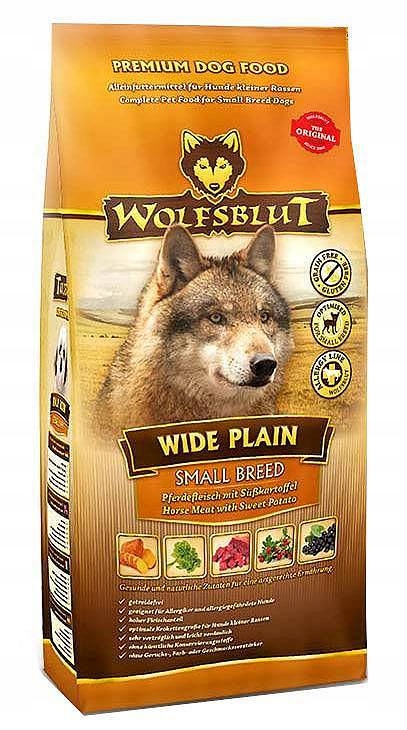 Wolfsblut Adult Small Wide Plain Karma dla psów ras małych z koniną op. 2kg
