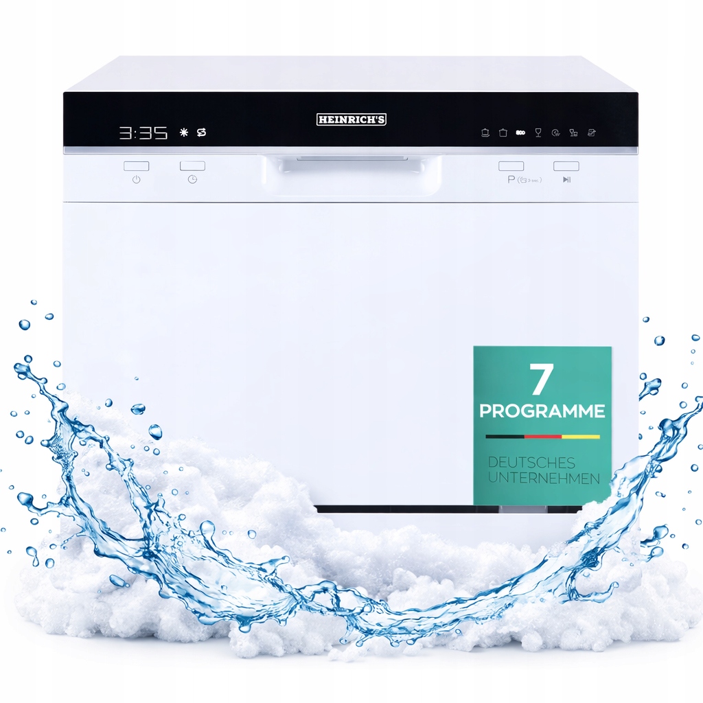 Zmywarka do Naczyń Wolnostojąca Mała stołowa przenośna Cicha Mini