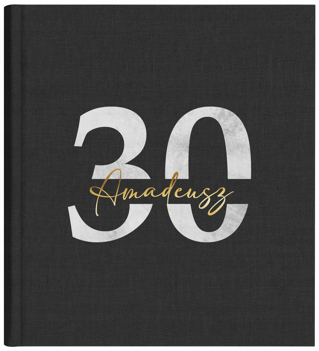 Narozeninové album na fotografie 18 30 40 50 60 Narozeniny Personalizovaný potisk