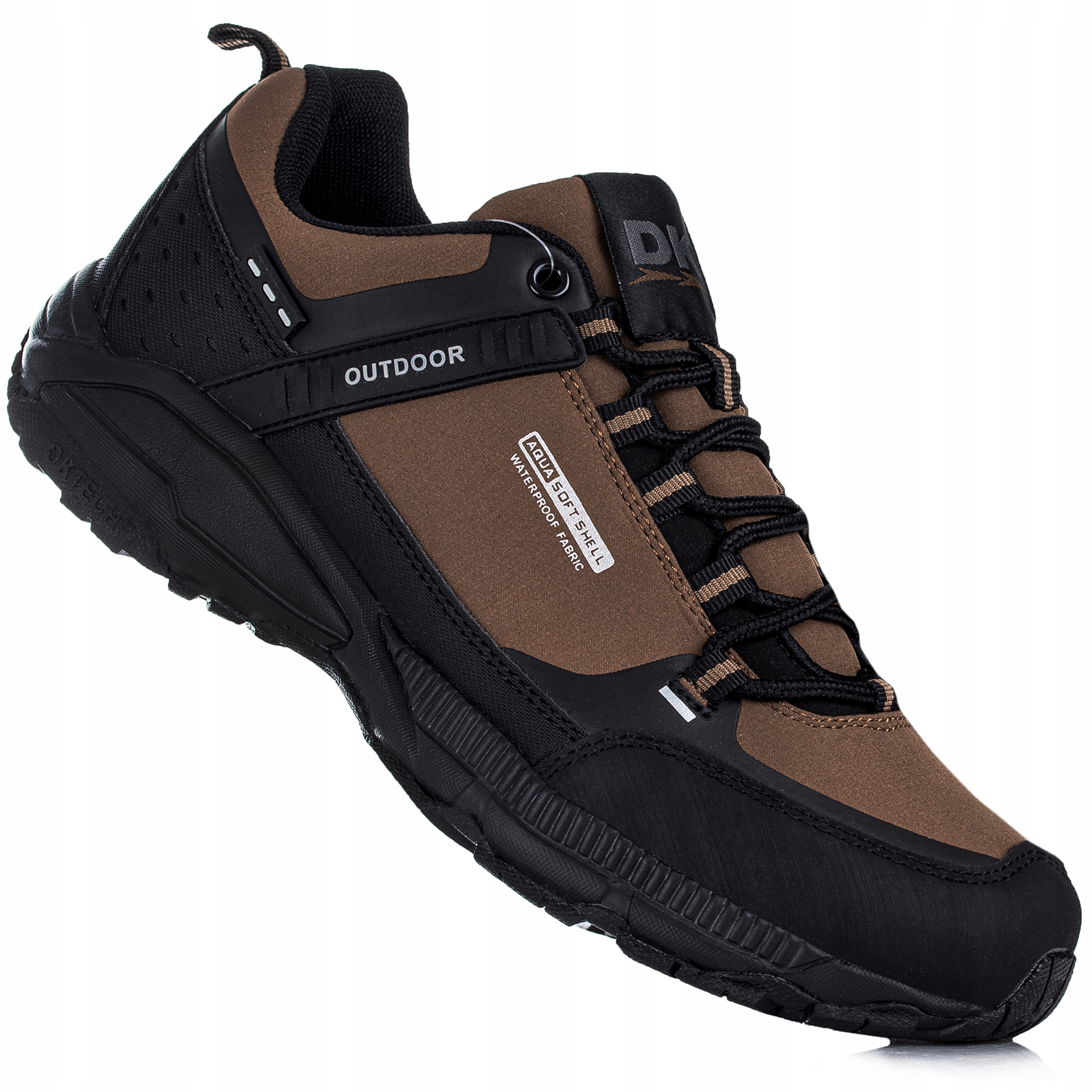 Buty sportowe, męskie Dk Predator Low 1096 Brown M Softshell